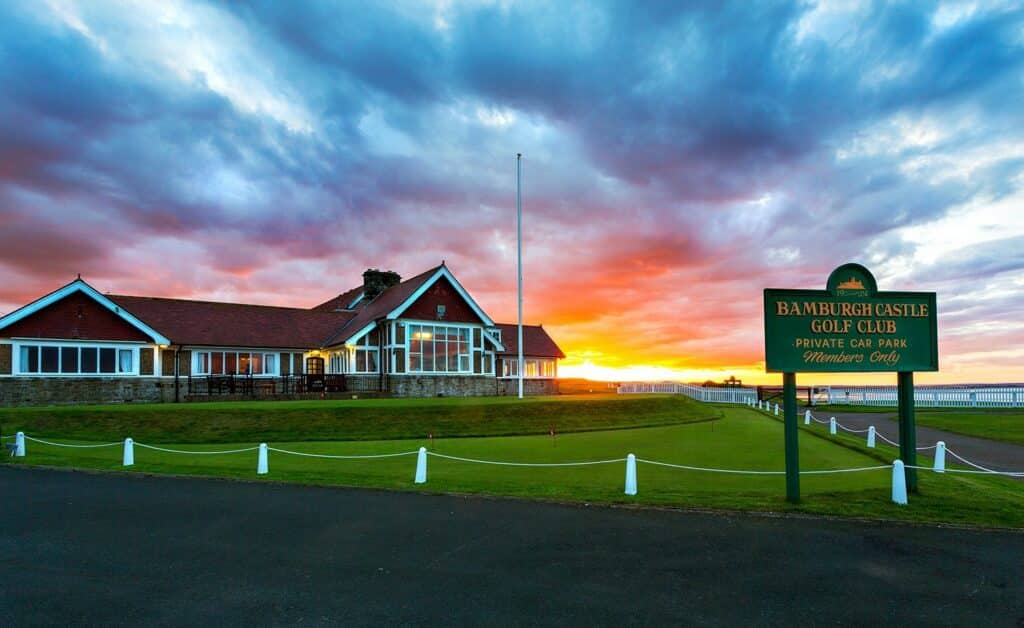 Bamburgh Castle Golf Club club house