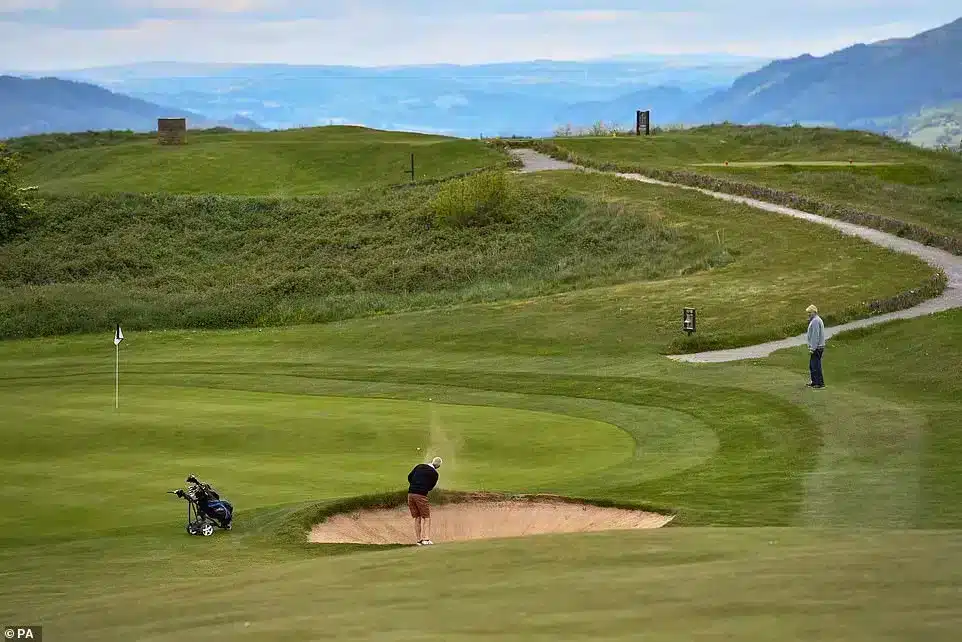 Llanymynech Golf Club bunker